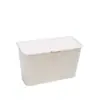 Caja de Almacenamiento de Toallas Sanitarias para Baño, Portarrollos de Papel Higiénico Impermeable Montado en la Pared del Inodoro, Instalación sin Taladro