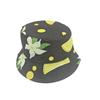 Sombrero de pescador estampado de moda europea y americana para hombre y mujer, reversible, versátil, protección solar, sombrero tipo cubeta de protección solar, sombrero de venta caliente transfronteriza de comercio exterior
