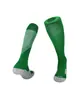 Meias de Futebol com Base de Toalha Espessa, Longas Respiráveis, Absorventes de Umidade, Antiderrapantes Esportivas, Meias de Futebol Infantil Listradas Acima do Joelho