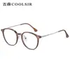 Gafas Redondas Nuevas 2025 con Filtro de Luz Azul para Mujer 8903 Montura TR Europea y Americana Montura Clásica Moderna de Marco Pequeño para Miopía