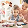 Anotações Adesivas de Combinação de Animais Papel Adesivo de Alto Valor Adesivo e Escrevível Para Alunos do Ensino Fundamental Adesivos de Etiqueta Fofos de Desenho Animado