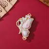 Dinastia Song Brocado Borboleta de Asa Única Bordado Dupla Face Pingente Novo Estilo Chinês Estilo Nacional Acessórios Hanfu Pingente DIY Venda por Atacado em Estoque