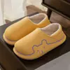 Pantufas de Algodão Fofas Femininas Outono e Inverno Impermeáveis para Casa com Forro de Lã Quente Novo Inverno 2022