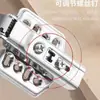 Bisagra de acero inoxidable de tres etapas con amortiguación completa para puertas de gabinetes, herraje de estándar nacional, amortiguador hidráulico de resorte de avión
