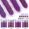 Kit de glitter para nail art, lantejoulas, pó de glitter, gradiente Azul Roxo 123mm, esmalte misto, joia, cola, material de gota