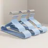 Nuevas Perchas Gruesas Recubiertas de Plástico, Perchas Extra Gruesas para Adultos, Perchas Recubiertas de Plástico Antideslizantes Sin Costuras para Secar Ropa de Niños