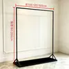Suporte de Exibição Hanfu Xiuhe, Cabideiro Estilo Chinês, Suporte de Exibição para Estúdio de Casamento, Exibidor Simples de Chão para Roupas e Adereços
