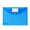 Bolsa de Cierre para Documentos Tranbo/Tamaño Completo Extra Gruesa para Guardar Exámenes e Información, Bolsa de Documentos Transparente de Color Sólido en Stock