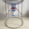 Suporte para Piscicultura em Balde Suporte de Aço Inoxidável Prateleira de Armazenamento Forte e Durável Reforço