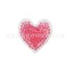 Ventas Directas de Fábrica Perlas de Gel de PVC Forma de Corazón Parche de Hielo Doble Uso Caliente y Frío Reutilizable Corazón Bolsa de Hielo Pequeña Personalización