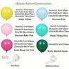 Set de Globos Transfronterizos de Amazon Verano Color Dopamina Globo Color Brillante Látex Arreglo de Escena Globo