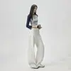 Coleção Outono 2026 Transfronteiriça Calças Jeans Americanas Retrô Largas e Soltas, Estilo de Time Versátil, Jeans de Corte Curvo para Mulheres, Novo Modelo