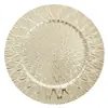 Platos de Carga de Pavo de Muestra Estilo Europeo Decoración de Boda de Hotel Platos Decorativos Manteles Individuales Estilo Occidental Comercio Exterior Transfronterizo