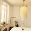 Estilo Campestre Americano Transfronterizo Sala de Estar LOFT Dormitorio Francés Restaurante Cafetería Escalera Dúplex Vintage Candelabro de Conchas