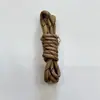 Em estoque Corda Redonda Colorida Inter-colorida 5mm Cordão Miu Ponto de Pular Corda Redonda Corda de Sapato Corda Tecida à Mão Corda para Roupa Chapéu Calça