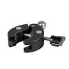 Soporte de navegación para teléfono móvil con cabeza esférica de 17 mm y base de aleación de aluminio, accesorio universal para manillar de motocicleta con cabeza esférica de 1,7 cm.