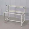 Mesa de Trabajo Iluminada de Doble Capa Antiestática Taller Libre de Polvo Línea de Ensamblaje Mesa de Trabajo de Inspección Mesa de Mantenimiento Mesa de Operación Experimental