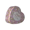 Nova Caixa de Ferro Média Love Caixa de Doces Caixa de Doces de Presente Caixa de Presente para Doces Caixa de Lata para Armazenamento de Joias