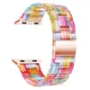 Applewatch 8 Correa de Resina Apple Tres Cuerdas iwatch Correa Acrílica Metálica ultra Nuevo