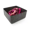 Caja de Almacenamiento Integrada Gris, Caja de Almacenamiento de Fieltro de Una Pieza, Caja de Almacenamiento de Escritorio para Maquillaje y Joyería