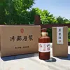 Botella de Vino de Cerámica 0.5 kg Jarra de Vino de Barro Estilo Mao 500ml Botella Vacía para Licor Botella de Mesa Estilo Japonés Estampado en Oro Botella para Licor
