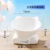 Oso cuenco de cerámica para gato cuenco para perro gato mascota utensilios para comida de mascota alto anti-vuelco cuenco de arroz cuenco para perro cuenco para comida de gato suministros para mascotas