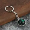 Accesorios Nuevos Transfronterizos Llavero de las Doce Constelaciones Llavero de Piedra del Tiempo Colgante de Bolso de Moda Regalo