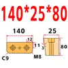 Xincheng Master de Moldes Núcleo de Molde Bloque de Apriete Borde de Apriete de Bloqueo Cuña Cuña de Apriete Bisel de Bloqueo Inserción Bisel Extrusión 3 Grados 5 Grados