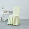 Funda Gruesa Nueva para Silla de Hotel Silla de Comedor para el Hogar Silla Curva Funda para Asiento Funda Universal para Taburete