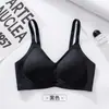 Roupa íntima interna macia, confortável e sem costura, com sustentação sem aro para realçar o busto pequeno, suporte para os seios laterais, suporte macio, sutiã anti-queda