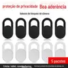 Capa de Câmera para Celular, Capa de Lente para Computador, Capa de Metal Anti-espião, Capa para Webcam, Capa de Privacidade
