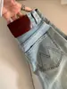 Jeans de Color Claro Acampanados para Mujer, Nuevo Diseño de Verano, Tiro Alto, Corte Holgado, Adelgazantes, Pantalones Versátiles de Pierna Ancha Bootcut