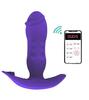 Vibrador invisible para mujer, simulación de pene, teléfono móvil, aplicación inteligente, control remoto, huevo telescópico, dispositivo femenino