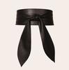 Amazon Cross-border Cinto de cintura larga feminino, macio, versátil, elegante, com laço, super longo, em estoque