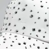 Nueva Gorra de Béisbol de Verano Estilo Coreano para Mujer con Visera de Diamante Gorra Casual de Béisbol Gorra de Sol con Pedrería Coreana Gorra de Sol para Mujer