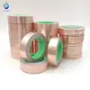 Fabricantes Zhengde fornecem fita de folha de cobre de duplo condutor fita condutora dupla face de cobre puro fita condutora de blindagem eletromagnética
