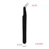Pinzas para Pestañas Postizas Hechas a Mano DIY Pinza de Boca Puntiaguda Manual de Manicura de Pestañas Pinzas para Pestañas Postizas Antiestáticas Esd-15