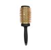 Peine Redondo Platinum Fly Curling con Tubo de Aluminio Cerámico Peine para Peinar Voluminizador Peine para Cabello Liso Peine Redondo Dorado con Agujeros Pasantes
