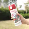 Taza Termo Personalizada de Acero Inoxidable 304, Taza de Vacío con Diseño de Dibujos Animados de Aspecto Elegante, Taza Portátil para Beber para Estudiantes al Aire Libre
