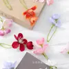 Flores Artificiales Flor de Manzano Flores Falsas Flores de Seda Materiales para Manualidades Accesorios para el Cabello Ramas de Flores Artificiales Accesorios para Ramo Estilo Ins