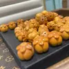 Sandalia Barbie Calabaza Sándalo con Cuentas Espaciadoras Accesorios de Mano Accesorios de Juego DIY