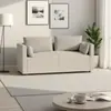 Sofá de Cuero Lavable de Lujo Ligero Nórdico para Rasguños de Gato Ropa Tienda Modelo de Celebridad de Internet para Tres o Cuatro Personas Apartamento Pequeño Alquiler Dormitorio