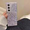 Capa para Celular Samsung ZFlip6 Gel Glitter Lantejoulas Dobrável Tipo Flip Tela Dobrável w24flip para Mulheres