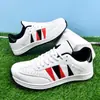 Nuevos zapatos de golf transfronterizos, ligeros y transpirables, para hombres y mujeres, zapatos deportivos para exteriores para adultos con hebilla giratoria