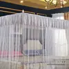 Camas de Palacio de Pie Personalizadas Grandes y Pequeñas con Mosquiteros Empalmados. Mosquiteros Personalizados para Camas Kang de Tatami Ampliadas y Ensanchadas
