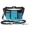 Bolsa de Cintura Esportiva Nova Transfronteiriça para Exterior Bolsa de Petiscos para Animal de Estimação Bolsa de Cintura Elástica para Cães Grandes Caminhada com Cães Corrida