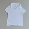 Camisa Polo con Solapa, Corte Ajustado, Versátil, Transpirable, de Secado Rápido, Camiseta para Correr, Fitness, Deportes al Aire Libre, Tenis, Top de Manga Corta para Mujer