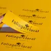 Pegatinas Personalizadas, Papel Especial Perlado, Etiquetas Autoadhesivas para Té, Logos Impresos, Pegatinas de Sellado Personalizadas, Códigos QR Personalizados