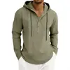 Sudadera casual para hombre de otoño e invierno, con cremallera a la mitad, cuello alto, forro polar, de carga catiónica, estilo europeo y americano, para uso transfronterizo
