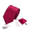 Pantalones con Bolsillo de Solapa para Corbata de Hombre Puño Cuadrado Set de 3 Piezas Camisa Formal de Negocios Corbata de Cuadros Retro Negra Atada a Mano Shengzhou